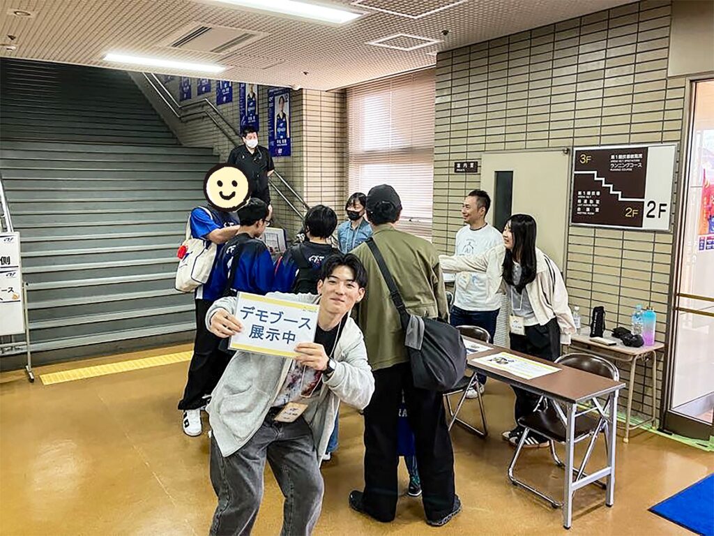 デモブースの様子