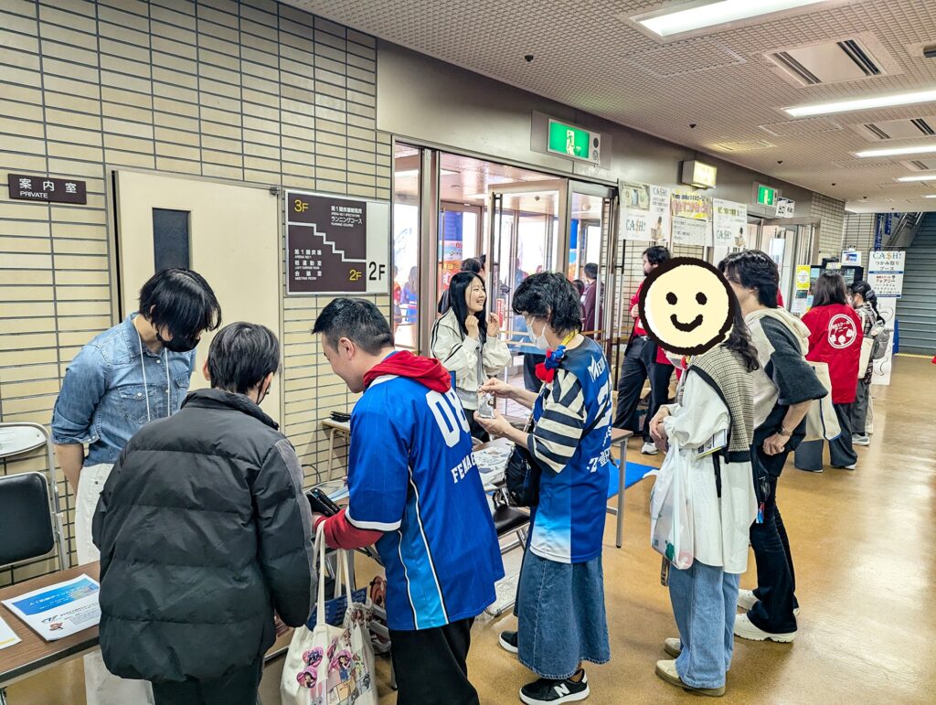 アプリ体験の様子